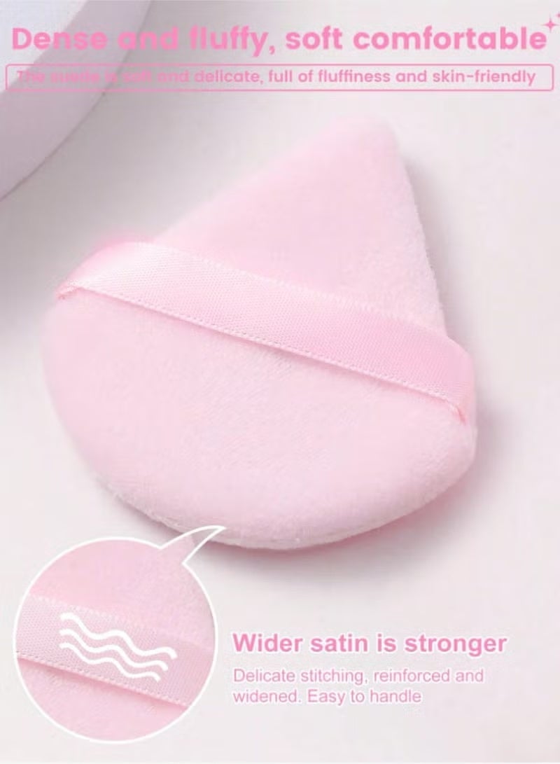 شي إن مجموعة إسفنجات مكياج 6 قطع – وسادة بودرة مخملية وإسفنجة كونسيلر متعددة الألوان - Image 5